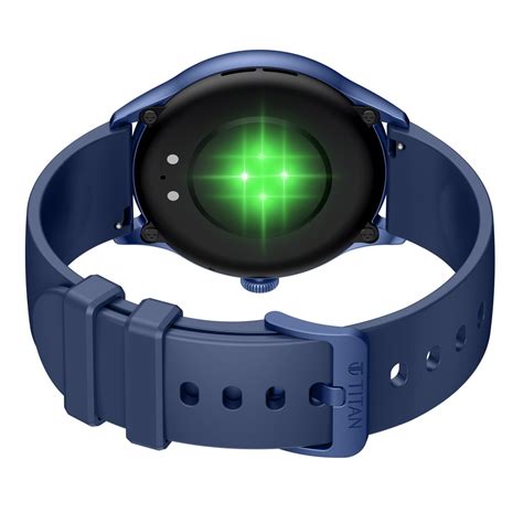 Buy Online Titan Evoke Blue: Luminous AMOLED Display & Water-Resistant ...