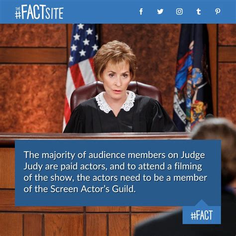 The Fact Site - The majority of audience members on Judge Judy are...