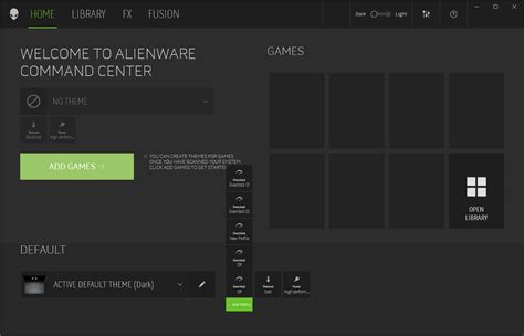 Image result for Alienware Command Center Over Clock Control