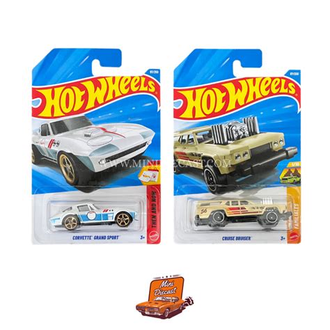 Hot Wheels Mainline (Set of 2) – Corvette Grand Sport / Cruise Bruiser ...
