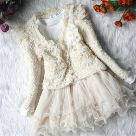 Gorgeous White Party Dress for Baby Girl With Fashionable Back
