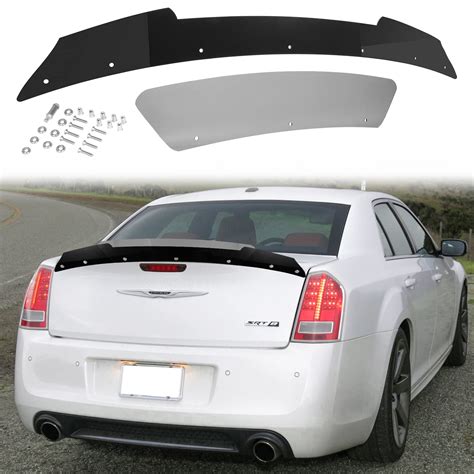 Buy Rear Wickerbill Spoiler Compatible with Chrysler 300 SRT 2011-2014 ...