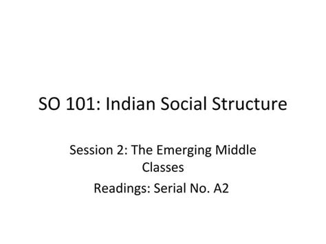 Indian Class Structure 的图像结果