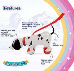 Buy Funskool Giggles Spotty My Pet Pull Along Toy for Kids Ages 18 ...