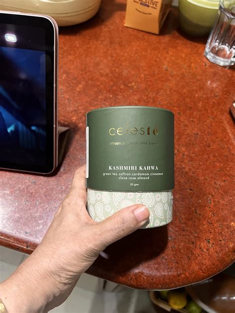 Celeste | Kashmiri Kahwa - Green Tea | Premium Loose Leaf Tea Blended ...