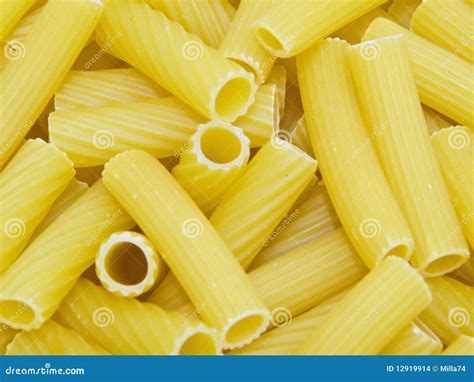 Long Hollow Tube Shaped Pasta. Stock Photo - Image of food, italy: 12919914
