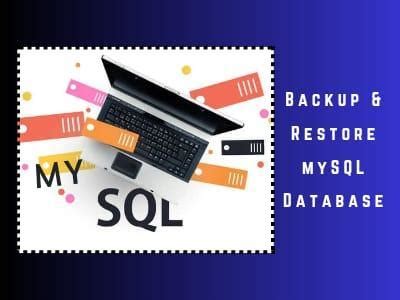 Image result for How to Backup and Restore MySQL Databases Using the Mysqldump Command