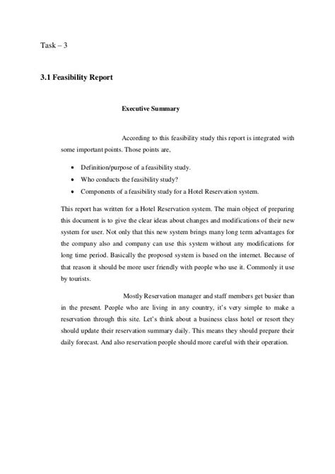 Image result for Feasibility Report Examples PDF