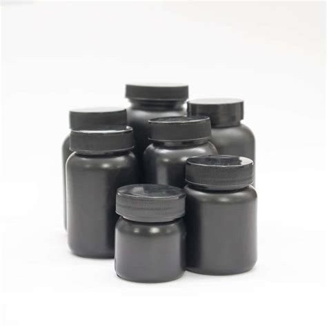 Buy PATCO - 150ML BLACK HDPE EMPTY BOTTLE FOR CAPSULES & TABLETS - FOR ...