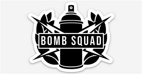 Bomb Squad by dsigns | Die cut stickers | Sticker Mule India
