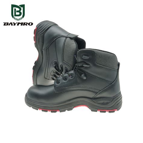 Electrical Black Slip Resistant Safety Boots - BAYMRO Safety is the Top ...