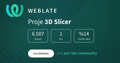 3D Slicer - Turkish @ Hosted Weblate