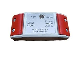 AUTO ON/OFF NIGHT LIGHT SWITCH using L.D.R Sensor, Full solid state, No ...