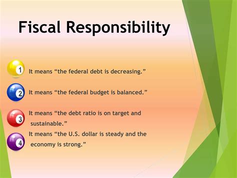 Fiscal management, fiscal responsibility | PPT
