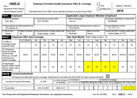 Why does a 2D appear on Line 16 of the IRS 1095-C form? - Integrity Data