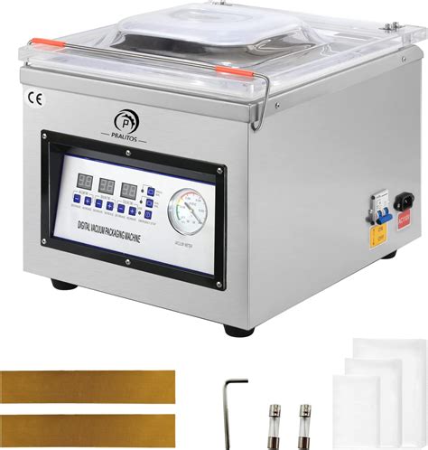 P PBAUTOS Chamber Vacuum Sealer Machine, with Micro Computer Control ...