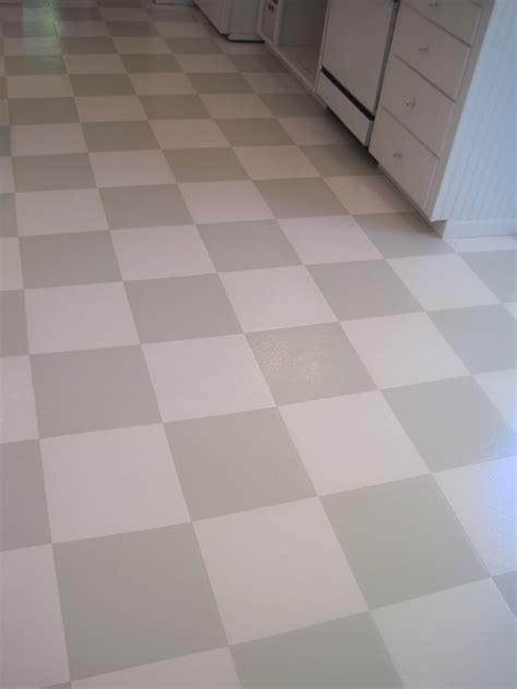 {Beautiful Nest}: Painted Vinyl Floor