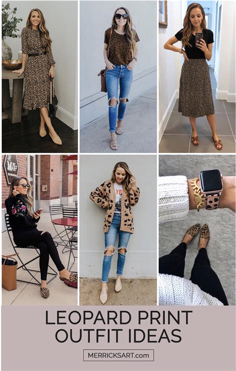 Animal Print Shoes Outfit Ideas