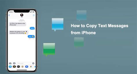 How to Copy Text Messages 的图像结果