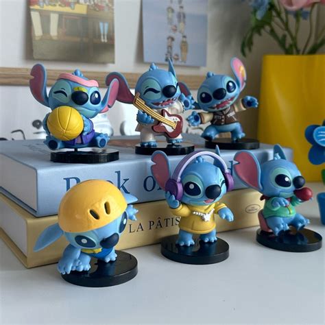 Stitch - Set of 6 Figures – Crazygifts.in