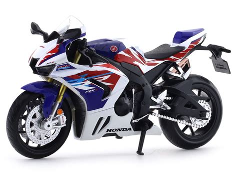 Honda CBR 1000RR-R Fireblade SP White 1:12 MSZ Licensed Diecast Scale ...