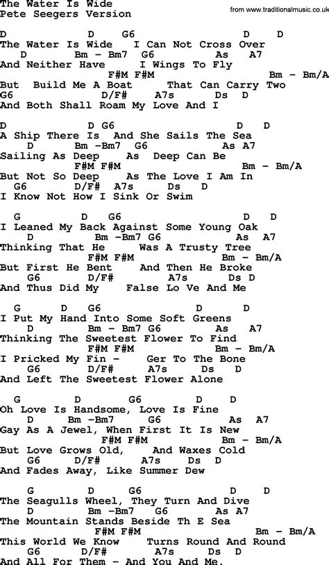 Deep And Wide Guitar Chords