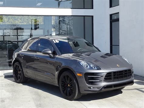 2016 Porsche Macan Turbo Stock # 6362 for sale near Redondo Beach, CA | CA Porsche Dealer