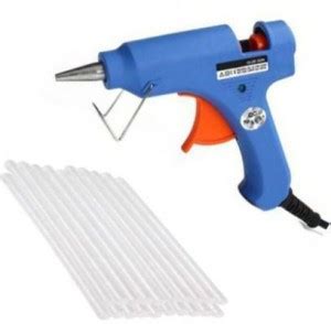 Eurospa SKy Blue with 20 Glue Stick Standard Temperature Corded Glue ...