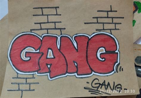 Gang Graffiti Art