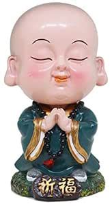 Saubhagya Global Exclusive Polyresin Medium Size Green Bobblehead ...