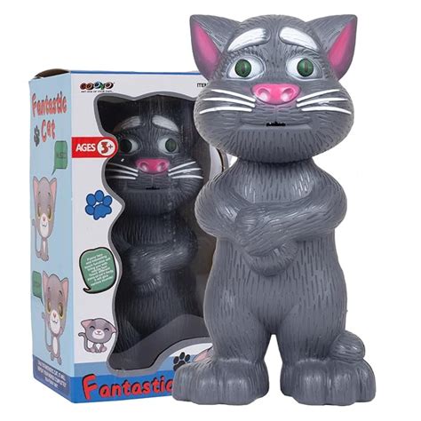 Buy Gooyo Battery Operated Virtal Animal Talking Toy Tom Cat for Kids ...