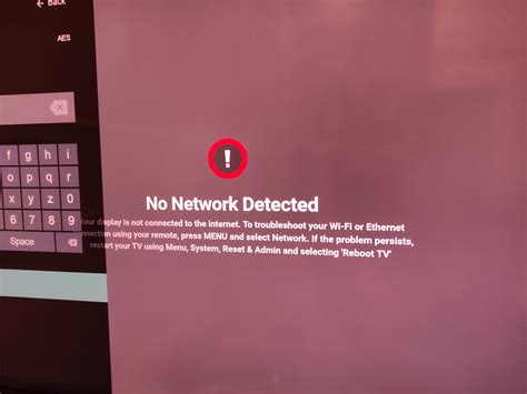 Any more ways to fix no network detected problem? : r/VIZIO_Official