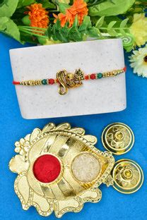 Divine Shivling with Trishul Rakhi for Brother's Protection with Card ...
