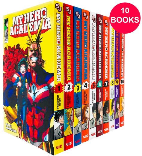 My Hero Academia Volume 1-10 Collection 10 Books Set by Kohei Horikoshi ...