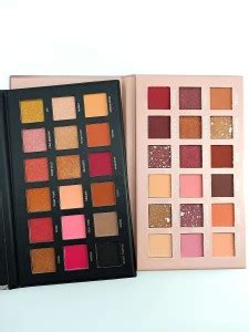 Huda Girl Beauty Nude Edition 18 Color Eyeshadow Palette With Rose Gold ...