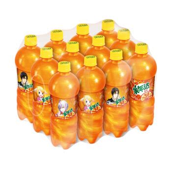 美年达 Mirinda 橙味 汽水碳酸饮料 1L*12瓶 整箱装 百事可乐公司出品-京东优选-爱奇艺商城