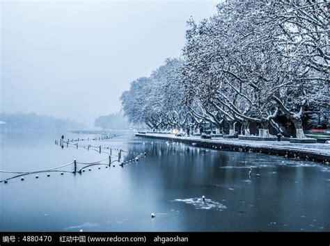 “冰雪中国”：杭州西湖雪景(高清组图)_中国网