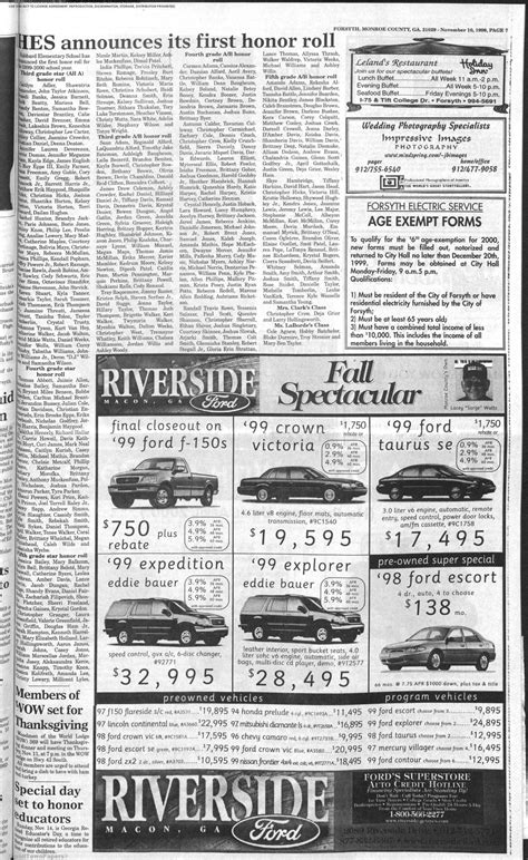 The Monroe County Reporter November 10, 1999: Page 7