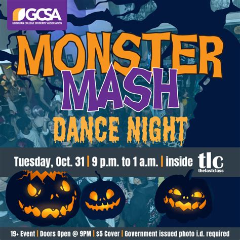 Monster Mash: Halloween Dance Party – Barrie - Event | Georgian College