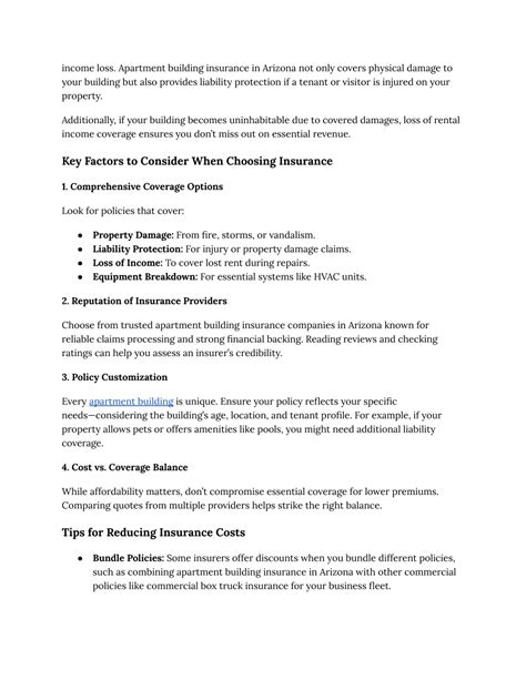 PPT - A Guide to Choosing the Best Apartment Building Insurance in ...