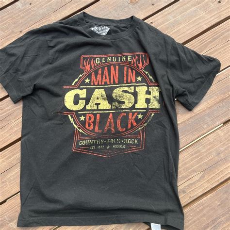 Rare vintage Johnny Cash shirt from old navy. Some... - Depop