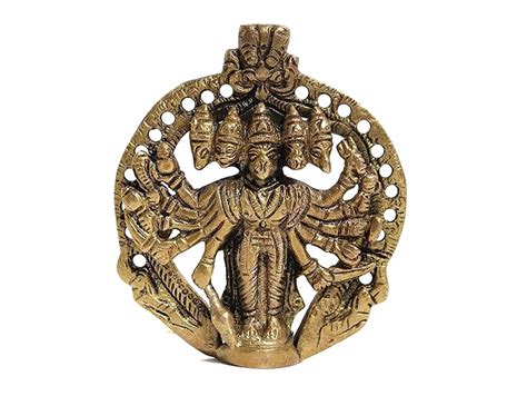 Panchmukhi Hanuman Idol 4 INCH (BRASS) – The Spiritual Living
