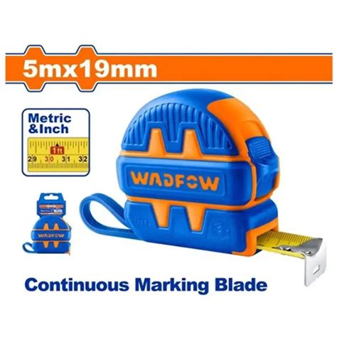 WADFOW MEASURING TAPE 5 MTR (WMT1220) | ToolsMart1