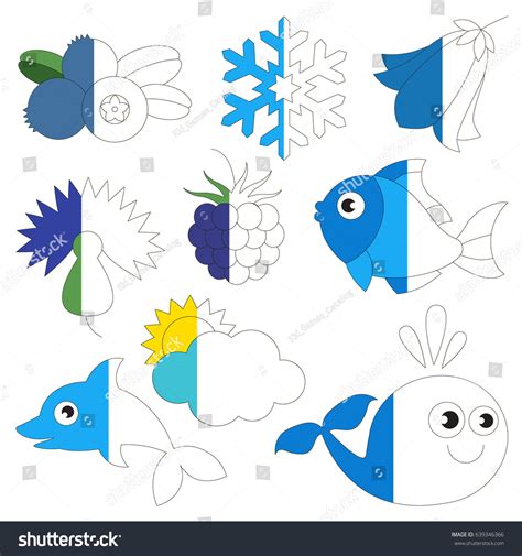 Blue Color Things For Kids