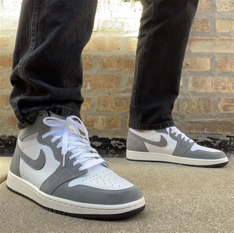 Washed Black AJ1’s on foot today : r/Repsneakers