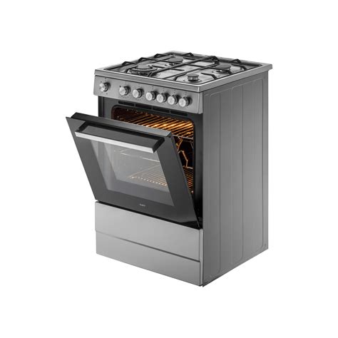 Kaff KAB 60 SS 60cm Cooking Range | 60L Oven & 4 Burners