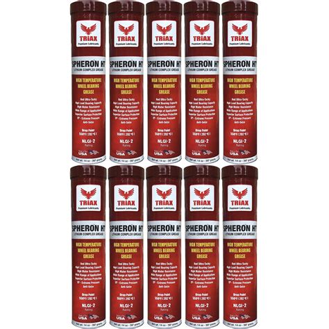 Buy TRIAX Spheron HT-2 Grease, Super Heavy Duty, High Temp, Ultra Tacky ...