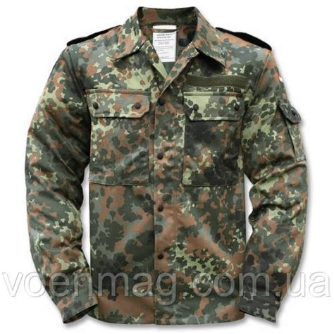 Китель армии Германии, камуфляж Flecktarn (флектарн). Бундесвер, цена ...