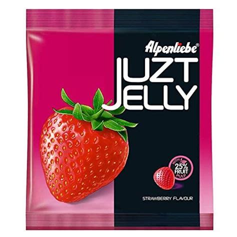 ALPENLIEBE JUZT JELLY Strawberry Flavour, 100 Pc 380 g : Amazon.in ...
