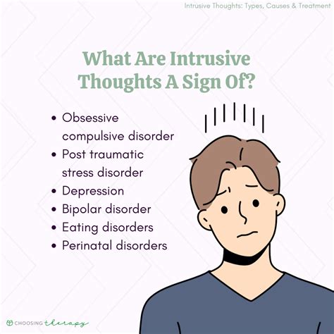 What causes a person to have intrusive thoughts
